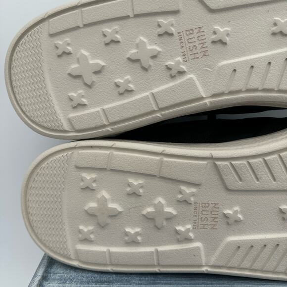 NEW Nunn Bush Brewski Men’s Moc Toe Slip-on Shoes Black Size 14M - Picture 9 of 10